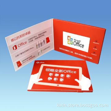 2013 fashional advertising video book